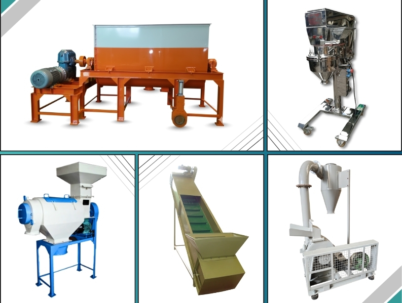 Various industrial machinery and equipment